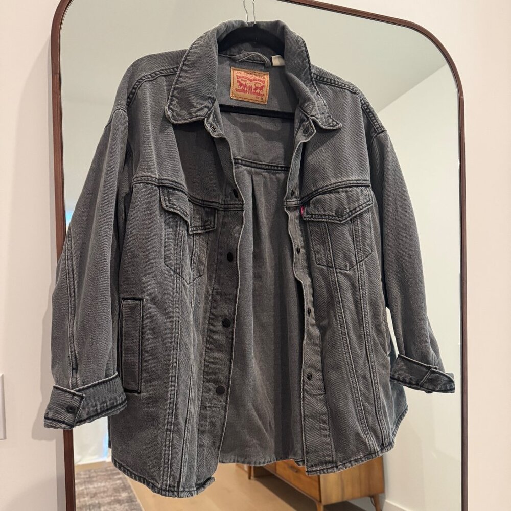 Levis Black Jean Jacket